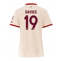 Bayern Munich Alphonso Davies #19 3rd trikot Frauen 2024-25 Kurzarm